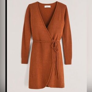 New with tags Fall sweater wrap dress